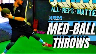 The Best Baseball Pitching Medicine Ball Drills - Throw Harder Today