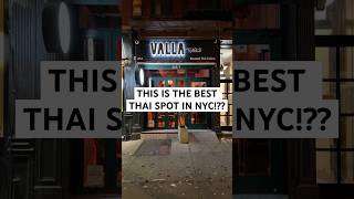 A REVIEW OF VALLA TABLE 📍 641 Tenth Ave New York, NY #thaifood #nyc #foodreview