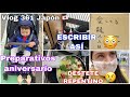 VLOG 361 PREPARATIVOS ANIVERSARIO +ESCRIBIR EN JAPONES OTRO MUNDO+ DESTETE REPENTINO+COMIDA DE ANIME