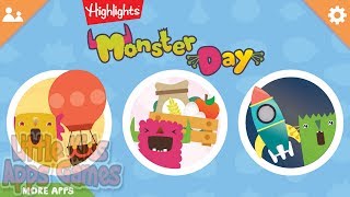 Highlights Monster Day | Meaningful Preschool Play First Ideal Apps for Kid 3+ Age screenshot 2