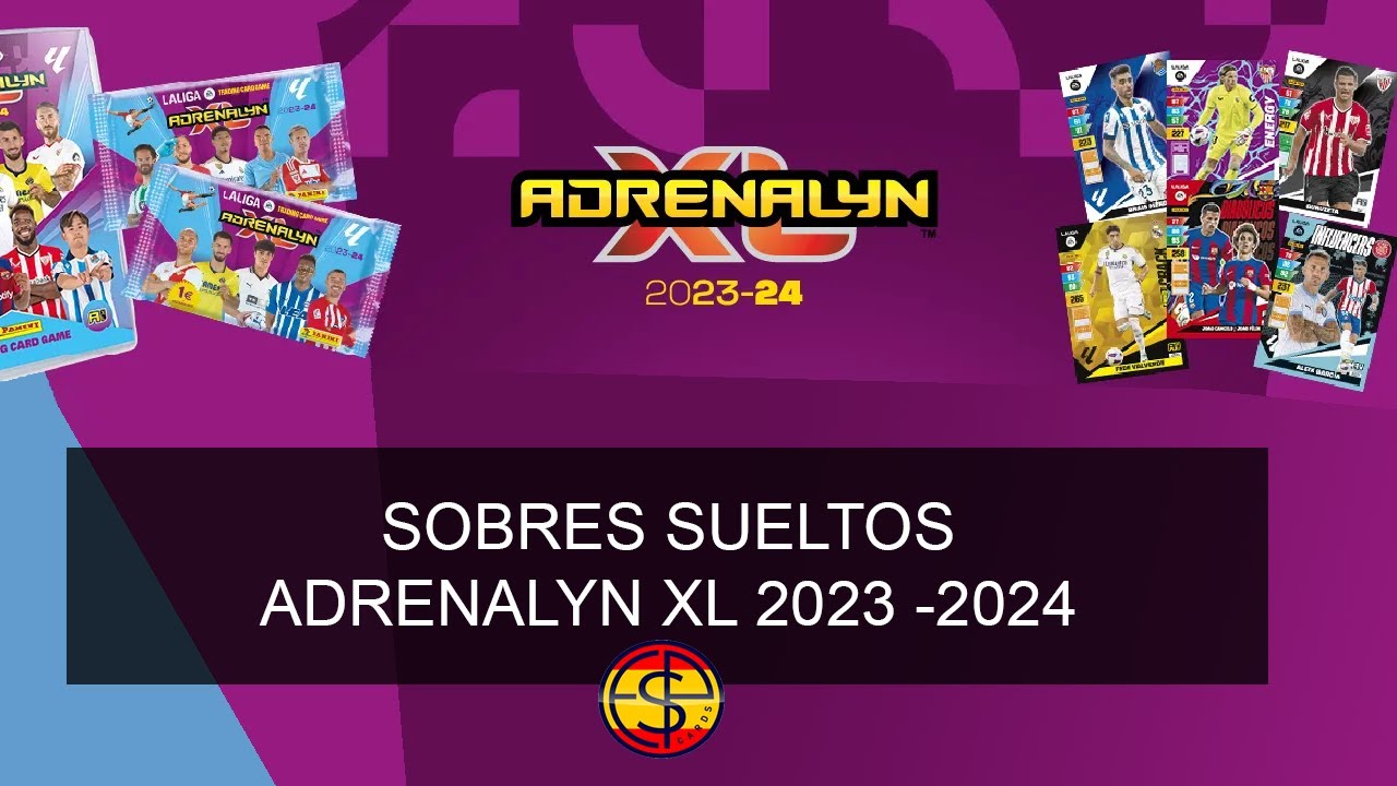 Apertura de Sobres Adrenalyn XL 2023-2024 con Sorpresas