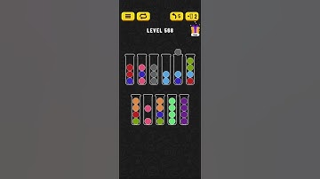 Ball Sort - Color Puzzle Game - Level 568 - Walkthrough SOLVED by RobotPlayer AI!!!