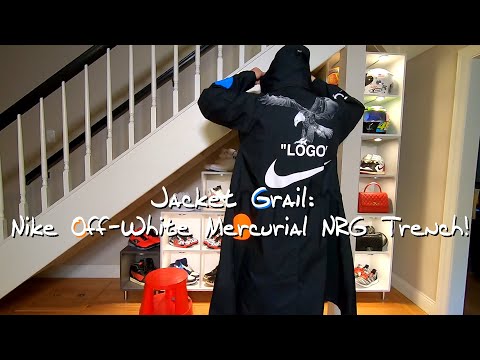 【Nikelab x OFF-WHITE】Mercurial Jacket超美品 Nikelab x OFF-WHITE Mercurial NRG X Jacket Jacket Black