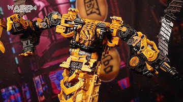 【StopMotion】DS-06 Rampage&SkipJack Transform Review.DS06电影大力神右腿狂暴定格动画展示