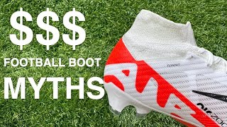 Top 5 EXPENSIVE football boot MYTHS