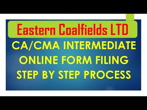 Eastern Coalfields Ltd Recruitment 2019 I ECL Online Form Filing I Step By Step Process