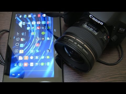 DSLR Controller + Canon EOS + Nexus 7 - zdalne sterowanie lustrzanką za pomocą aplikacji na Androida