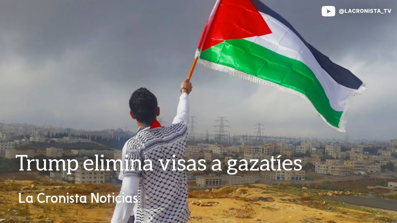 Trump suspende visas a gazatíes