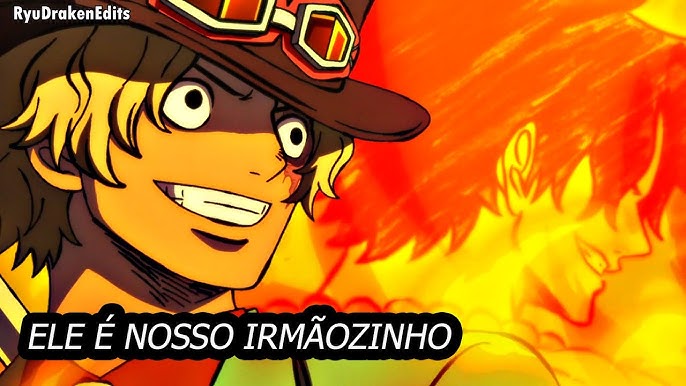 Sabo se despede de Luffy One Piece Stampede Dublado - Até a próxima  Luffy! 🔥 