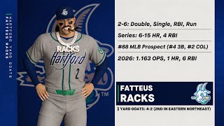 Fat Racks STARTS MINOR LEAGUE CAREER WITH THE YARD GOATS! MLB The Show 26! Road To The Show!