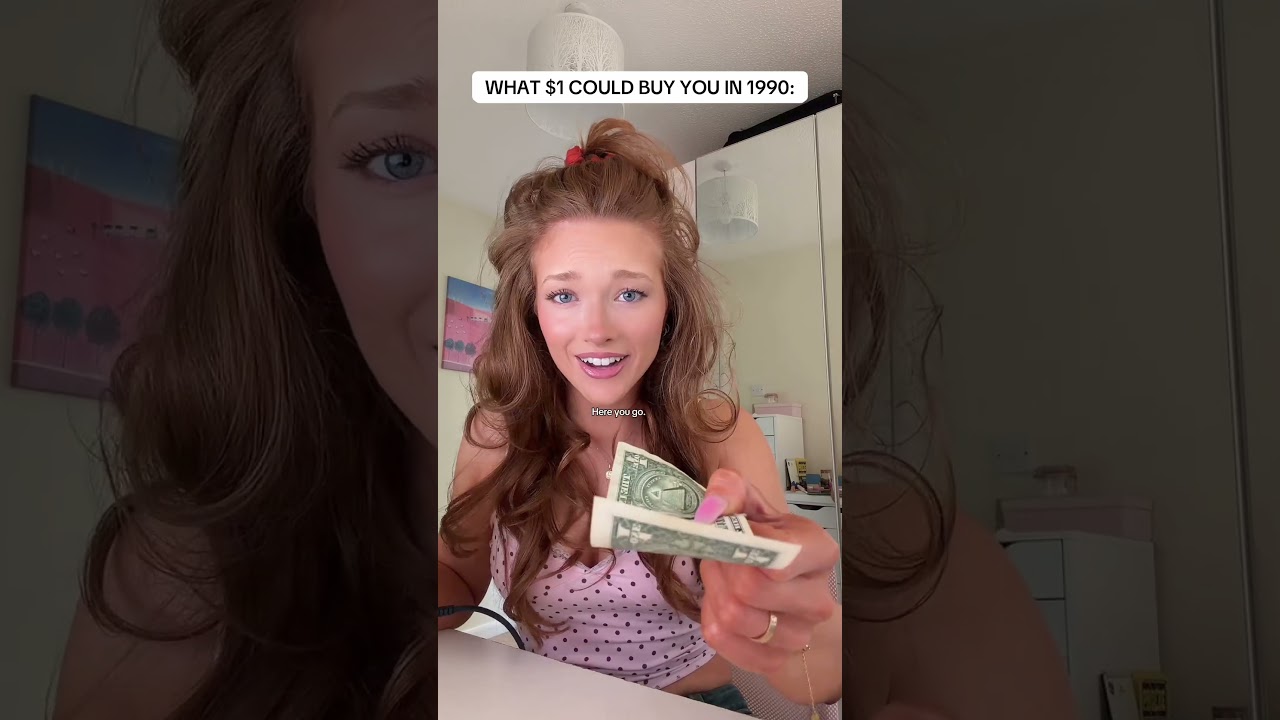 WHAT $1 COULD BUY YOU THROUGHOUT THE YEARS 😭:  #fyp #costofliving #inflation #history #money