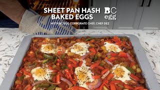 Sheet Pan Hash Baked Eggs with Chef Dez