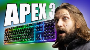 steelseries APEX 3 Gaming Keyboard | Run down & Water resistance test