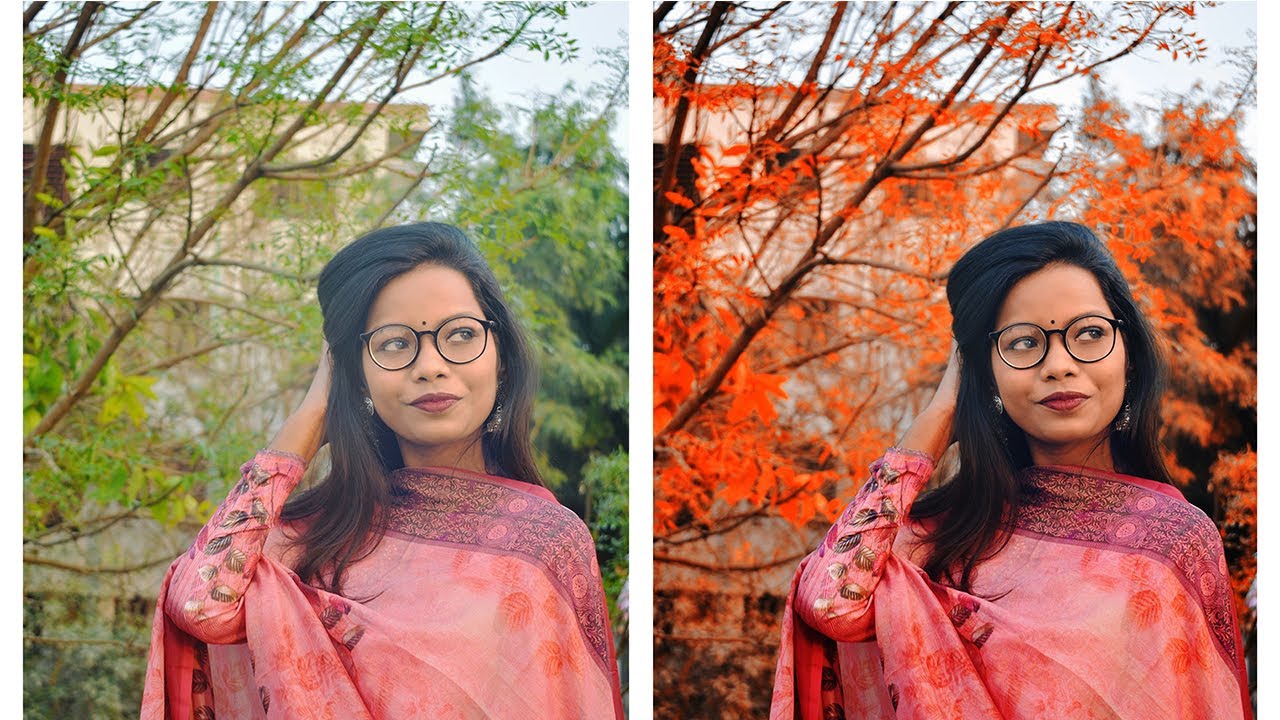 How to Create Autumn Color Effect in Photoshop | Quick Color Grading in Photoshop 