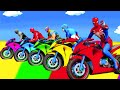 GTA 5 Epic Ragdolls | Spiderman and Super Heroes Jumps &amp; Falls | Episode 10
