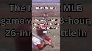 The Longest Baseball Game Was Longer Than You Might Think