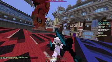 Minecraft UHC 4v4 and duel arena in Duels lobby