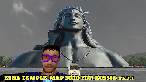 ESHA TEMPLE MAP MOD FOR BUSSID v3.7.1