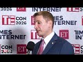 Jacob Helberg shares his experience at TiEcon 2026