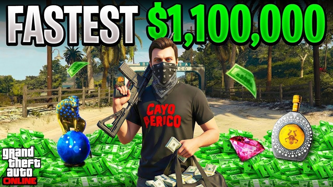 The Fastest Way To Complete The CAYO PERICO HEIST Solo In GTA Online 