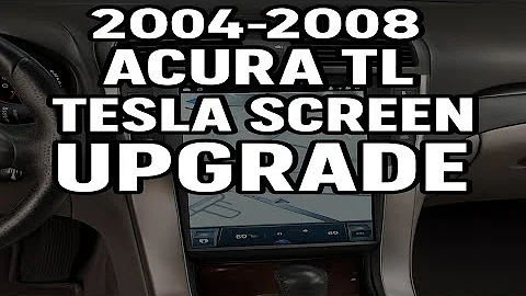 ACURA TL MODS TESLA SCREEN UPGRADE UPDATE#teslascreen #acuratl #upgrade #radio #tesla