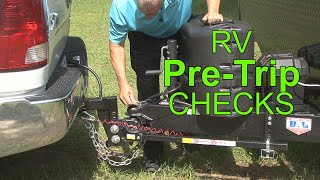 RV 101® - RV Pre-Trip Checks