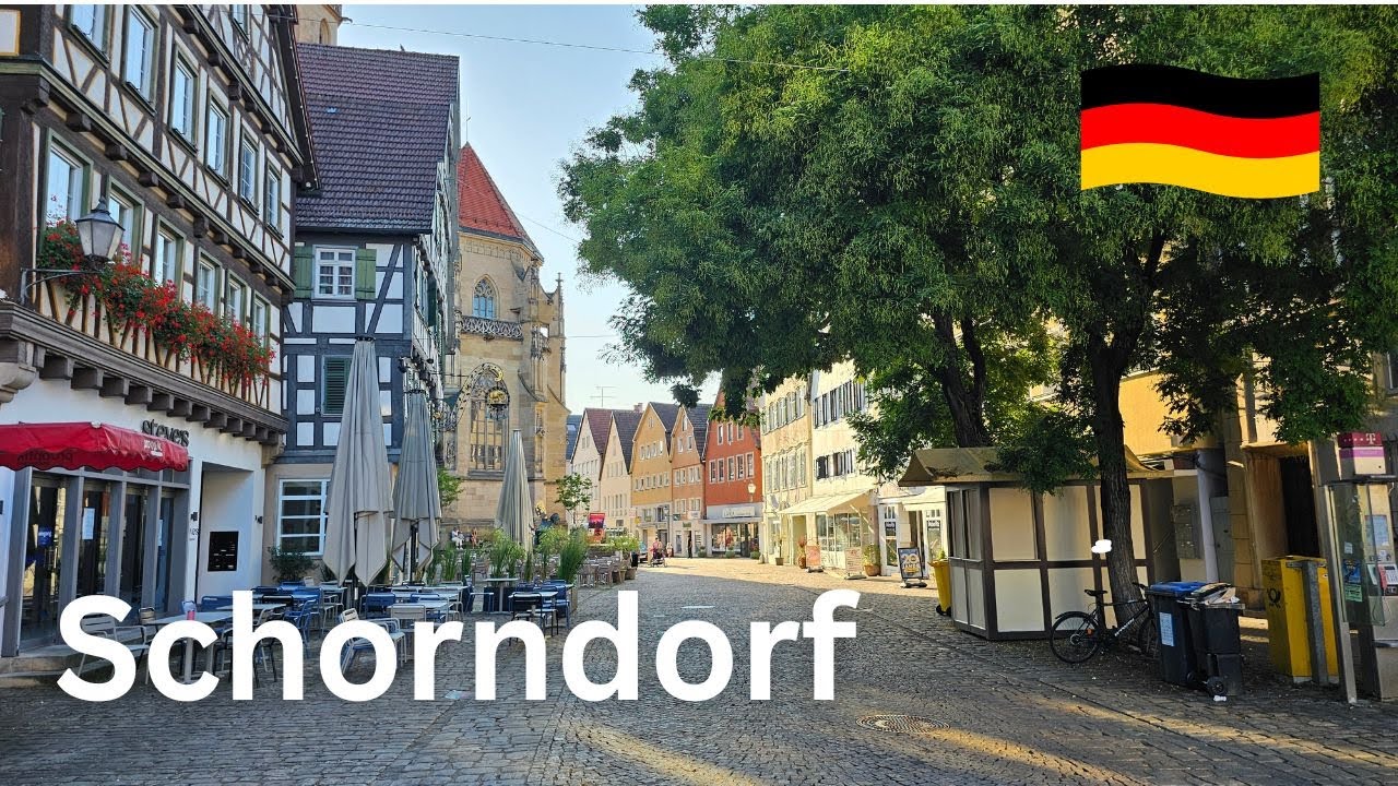 Шорндорф, Исследуйте однодневные направления из Штутгарта, Виртуальная прогулка по городу