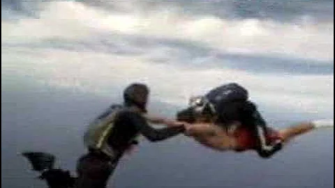 Travis Pastrana Skydiving No Parachute!