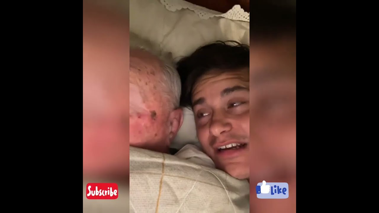 NONNO FAUSTINO   Buongiorno a letto 😂🐊😂