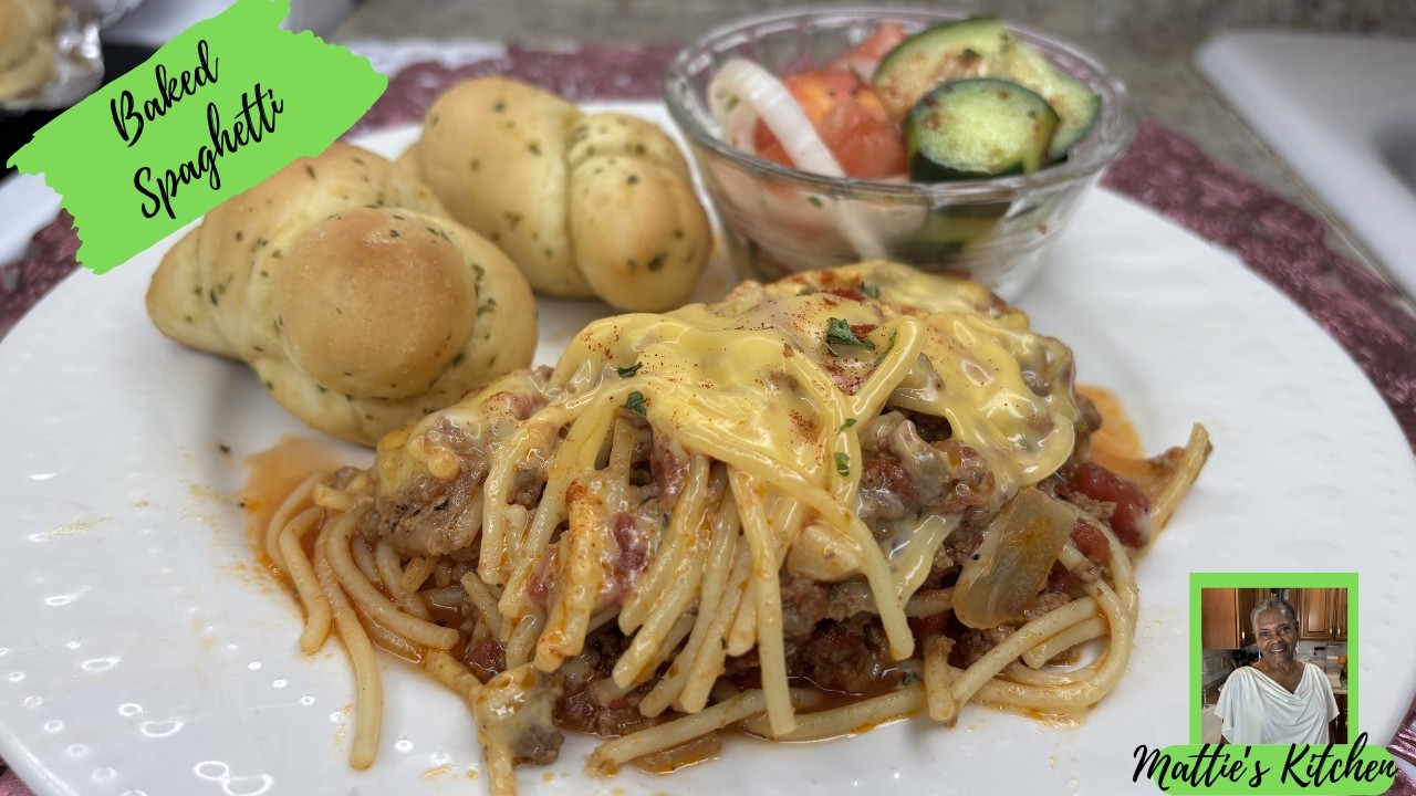 Домашние запеченные спагетти / Кухня Мэтти