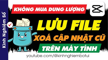 Edit Capcut PC | Không Mua Thêm Dung Lượng - Lưu File Capcut PC An Toàn | Xoá Cập Nhật Cũ Capcut PC