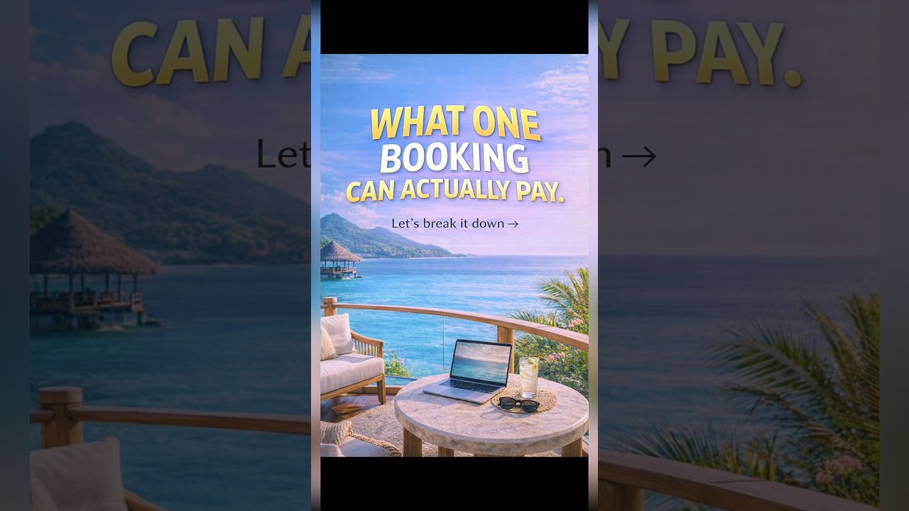 What ONE Booking Actually Pays 👀