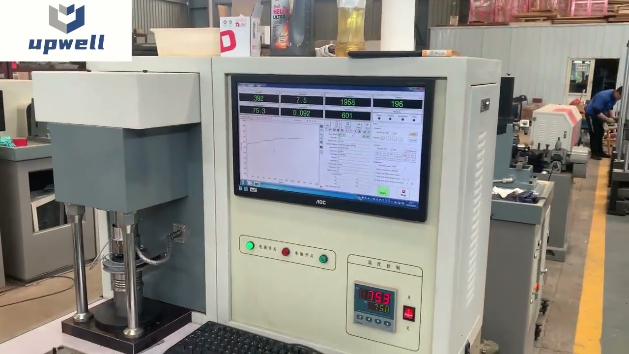 ASTM D 5183 With Four Ball Wear Testing Machine