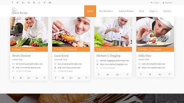 Quick Recipe - Food and Recipes WordPress Theme