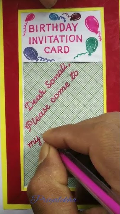 how-to-write-birthday-invitation-letter-shorts-handwriting-letter