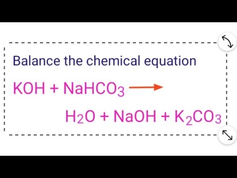 Kcl nahco3