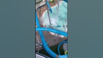 A water park is fun, but don’t break the water slides
