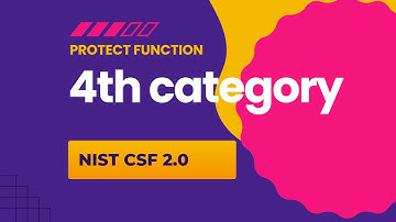 Lecture-19 | NIST CSF 2.0 – Protect Function – 4th Category | Hemang Doshi | 2024