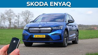 Skoda Enyaq 85 Sportline (2024) - POV review - 0-100 kmh Acceleration - Walkaround