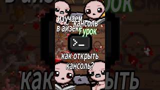 Изучаем консоль в The Binding of Isaac 1 урок
