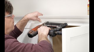 How to Install Crown Molding on Kitchen Cabinets