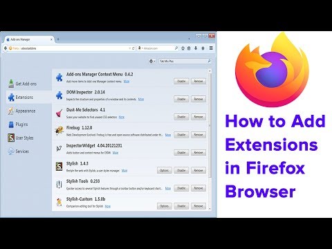 فيديو: كيفية تثبيت امتداد Firefox