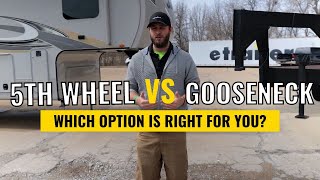 Gooseneck vs Fifth Wheel Trailers