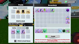 How to get Rich Trade System In Skyblock Blockman Go 🤑💰💵 (Part 6 ) ☠