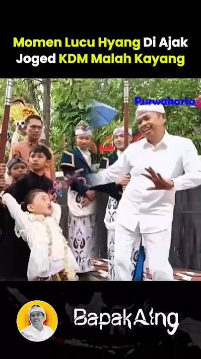 Funny Moment Ni Hyang Was Invited by Kang Dedi Mulyadi to Dance KDM, Instead She Fell Into a Fall...