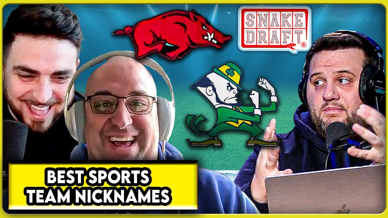 Ranking The Best Sports Team Nick-Names (Ft. Clem & Jeff D. Lowe) - YouTube