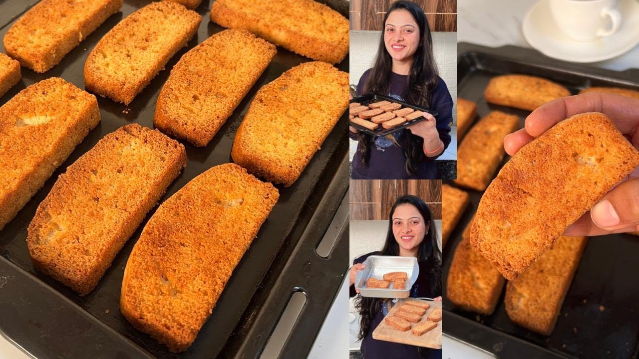बिना Maida बिना Atta बिना Oven Bakery जैसे Rusk In kadai Suji Rusk Anyone Can Cook With Dr