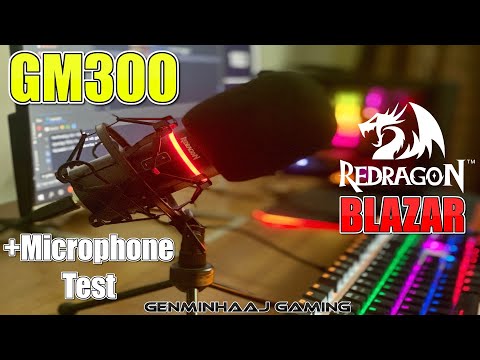 Redragon GM300 BLAZAR Microphone Review ! (Urdu/Hindi)