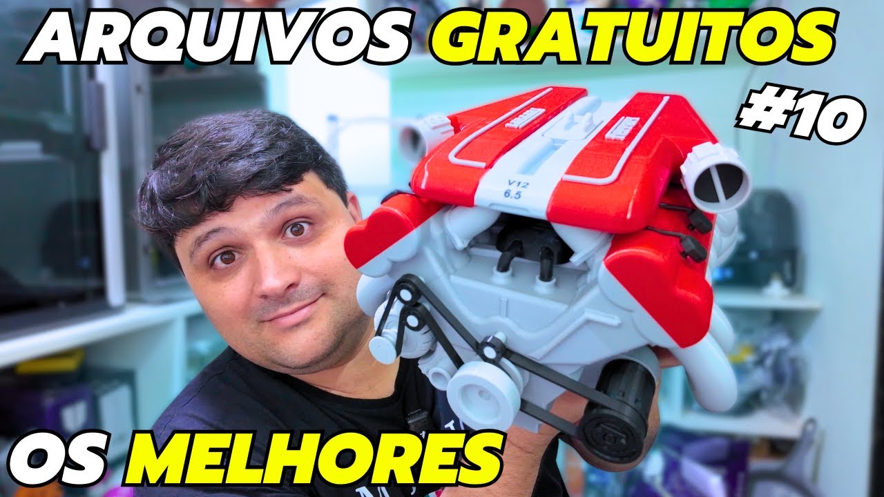 ENCONTRANDO OS MELHORES ARQUIVOS GRATUITOS PARA SUA IMPRESSÃO 3D - PARTE 10