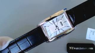 boss rectangular watch